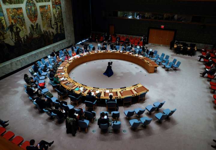 Reunión de los miembros del Consejo de Seguridad de Naciones Unidas. EFE Archivo