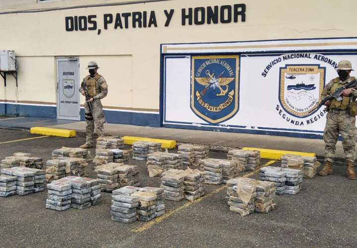 Incautan 449 paquetes de drogas en Costa Arriba de Colón