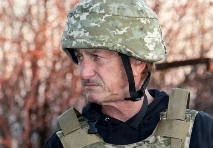 Sean Penn graba un documental en Ucrania durante la invasión