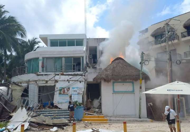 Panameño queda herido en explosión en Cancún