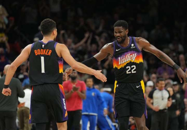 Phoenix Suns y Miami Heat van por otro triunfo en playoffs de la NBA