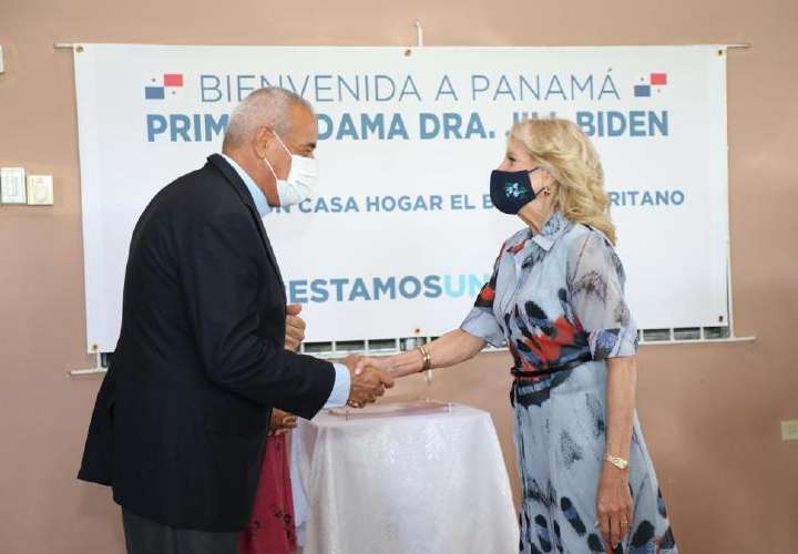 Jill Biden le dice a enfermos de Sida que hay esperanzas