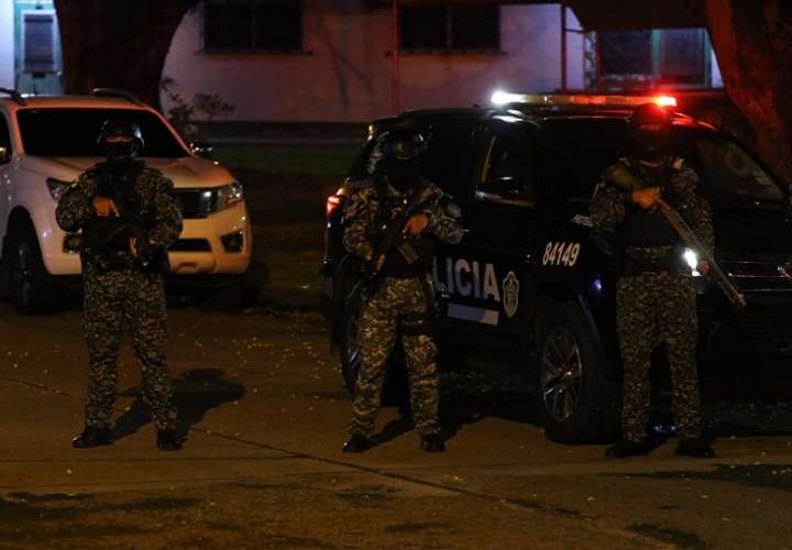 La Policía realiza operativos en la provincia de Colón.