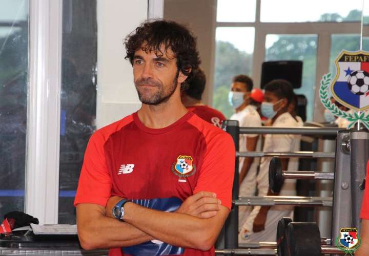 El preparador físico de la selección de Panamá, Christian Beguer. /Foto: Fepafut