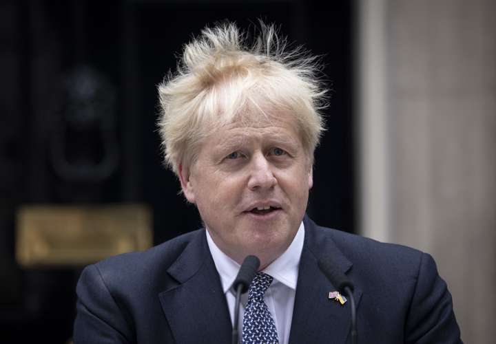 Boris Johnson presenta su dimisión como primer ministro británico