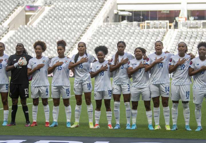 La selección femenina de Panamá, obligada a ganar. /Foto: EFE