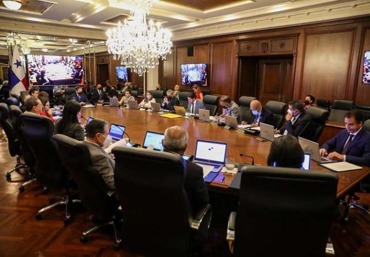 Reunión del Consejo de Gabinete.