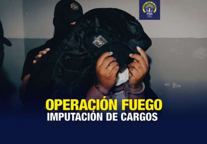 Imputan cargos a 22 de los 41 detenidos en operación "Fuego"
