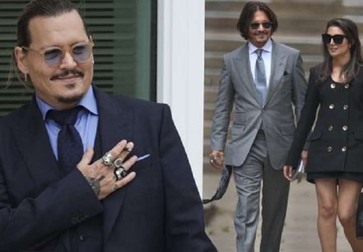Johnny Depp sale con una de sus abogadas; quedó creyendo en ella