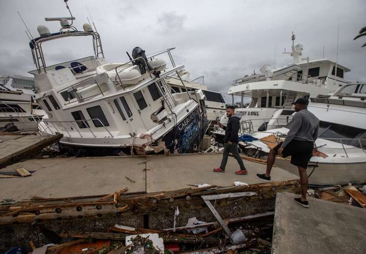 Dos posibles víctimas mortales, primer balance tras el huracán Ian