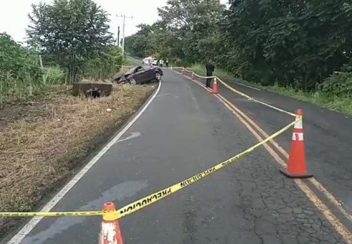 2 muertos en la vía que conduce hacia Macaracas  [Video]