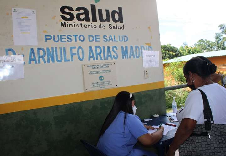 Puesto de salud Dr. Arnulfo Arias Madrid, en Los Llanitos.