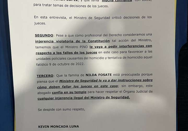 Preocupa injerencia de ministro Pino en caso de muerte de peruano