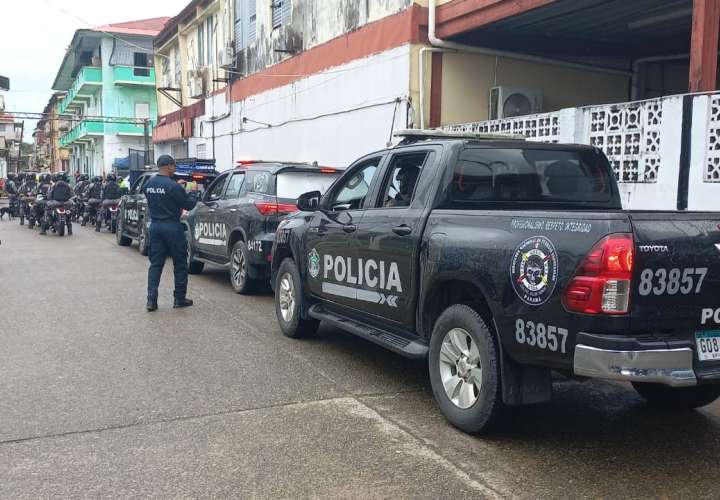 Inicia operativo policial por fiesta religiosa del Naza en Portobelo