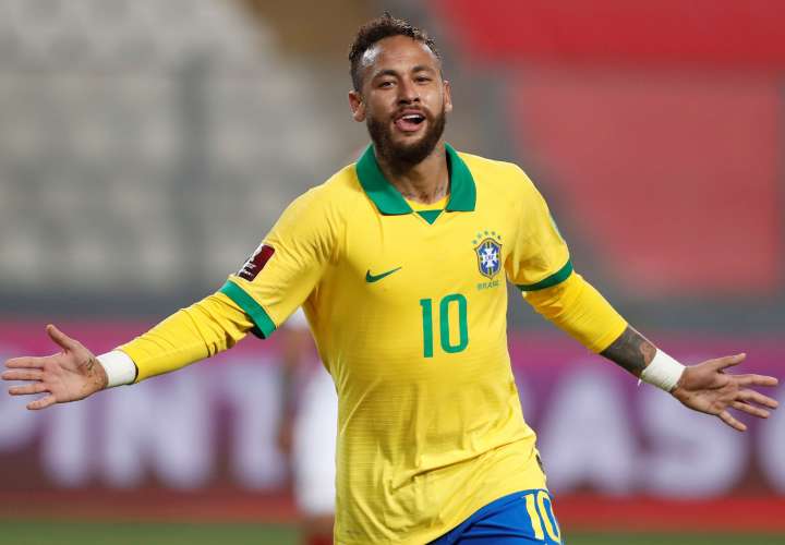 Neymar Jr., figura de Brasil. /Foto: EFE