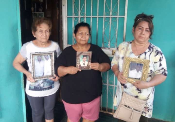 Familiares del médico panameño, José Luis Santamaría Castillo, asesinado en Colombia.