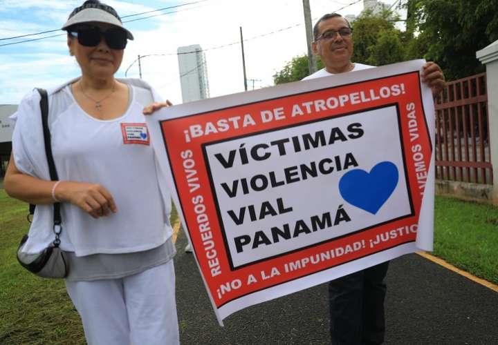 Victimas de la Violencia Vial de Panamá conmemoran su día