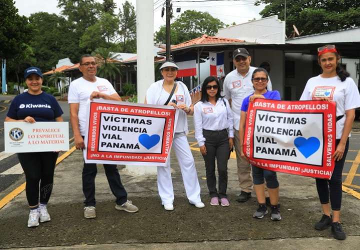 Victimas de la Violencia Vial de Panamá conmemoran su día