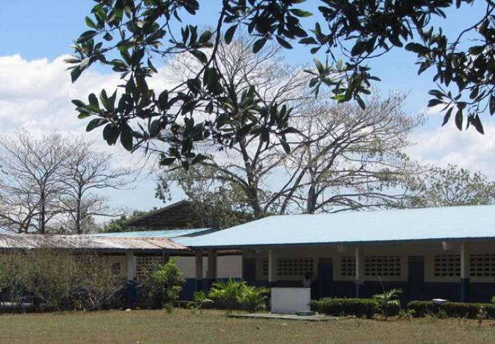 Colegio Jesús Maria Pla, ubicado en Gualaca.