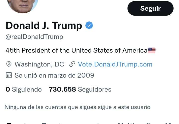 Twitter levanta censura a Donald Trump