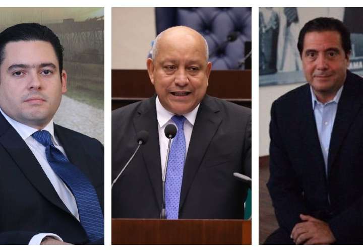 Gaby, Crispiano y Martín precandidatos del PRD