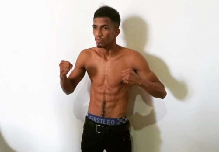 Boxeador panameño Azael 'Candelilla' Villar.