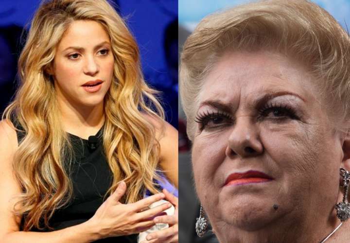 Paquita la del Barrio le da su apoyo a Shakira; sufre rata inmunda