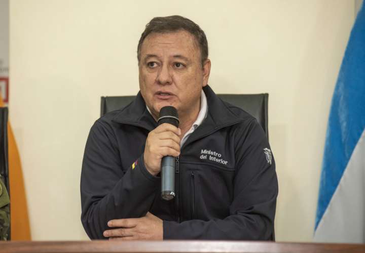 Ministro ecuatoriano del Interior, Juan Zapata, en una fotografía de archivo. EFE