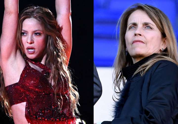 Mamá de Piqué se siente afectada por la actitud de Shakira