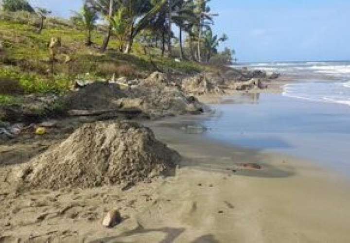 Detienen a 21 paleros por extracción ilegal de arena en Costa Abajo 