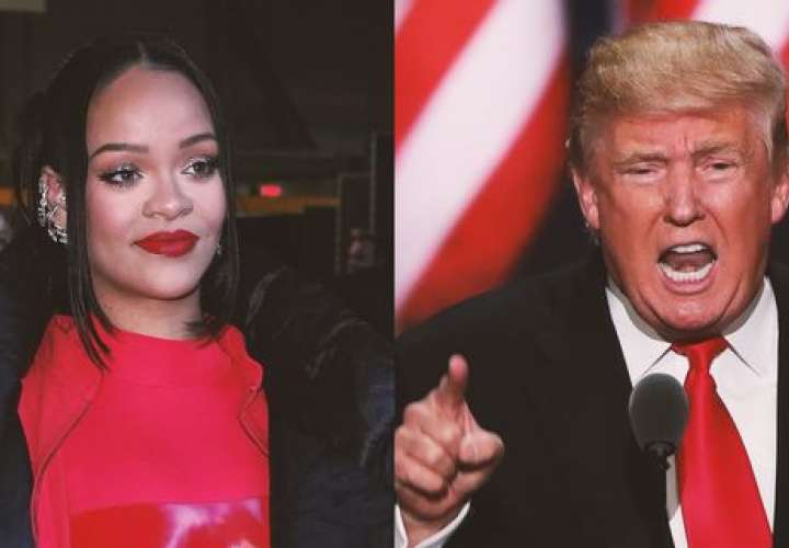 Trump afirma que Rihanna hizo el peor show del Super Bowl