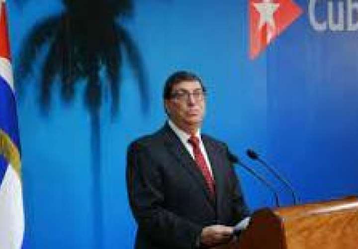 Ministro de Relaciones Exteriores de Cuba, Bruno Rodríguez.