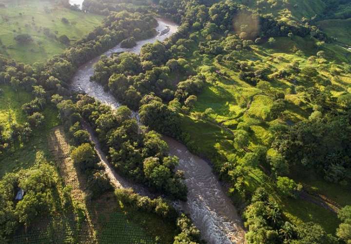  Cuenca Binacional del Río Sixaola entre Panamá y Costa Rica. Imagen: PNUD