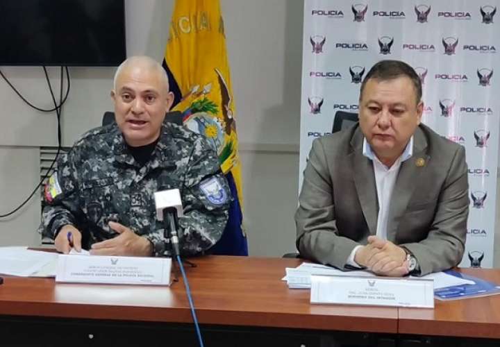 El comandante general de la Policía Nacional de Ecuador, Fausto Salinas, detalló en una rueda de prensa que la detención se realizó en una zona del norte de la ciudad de Guayaquil.