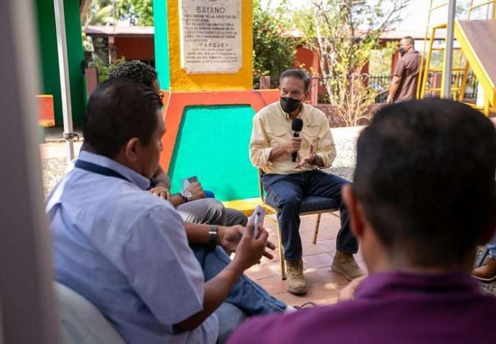 Este viernes, el presidente Laurentino Cortizo, participó de una gira de trabajo comunitario en Chepo.