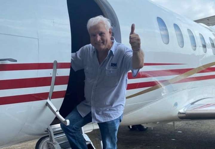 ¡Se hizo justicia! Ricardo Martinelli recupera su avión privado