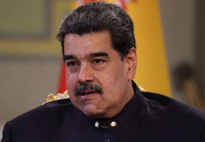 Fotografía de archivo en la que se registró al presidente de Venezuela, Nicolás Maduro, en Caracas (Venezuela). EFE