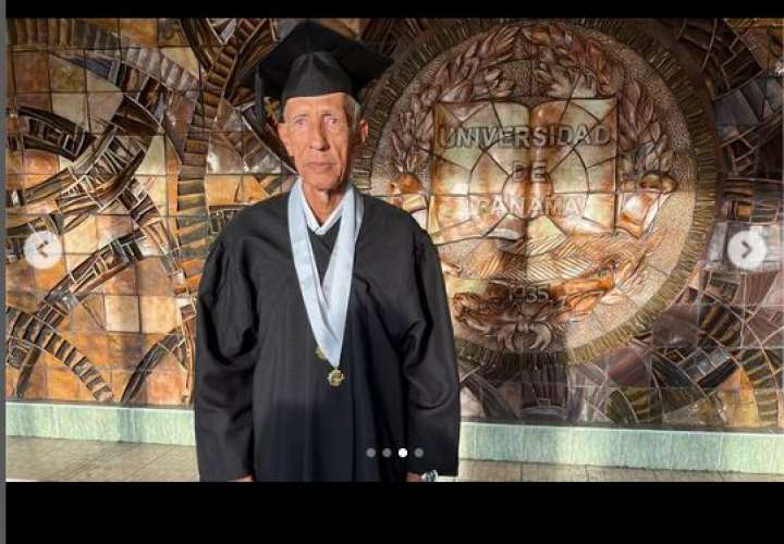 ¡Graduado de 83 años hace historia en la Universidad de Panamá!