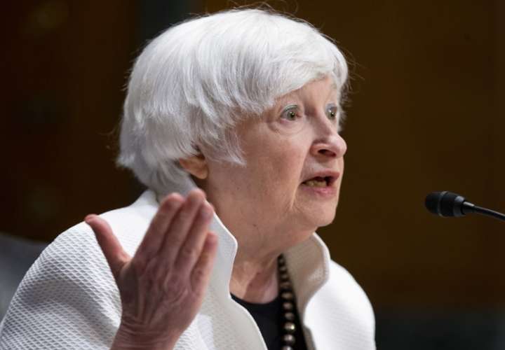 La secretaria del Tesoro de Estados Unidos, Janet Yellen, en una fotografía de archivo. EFE