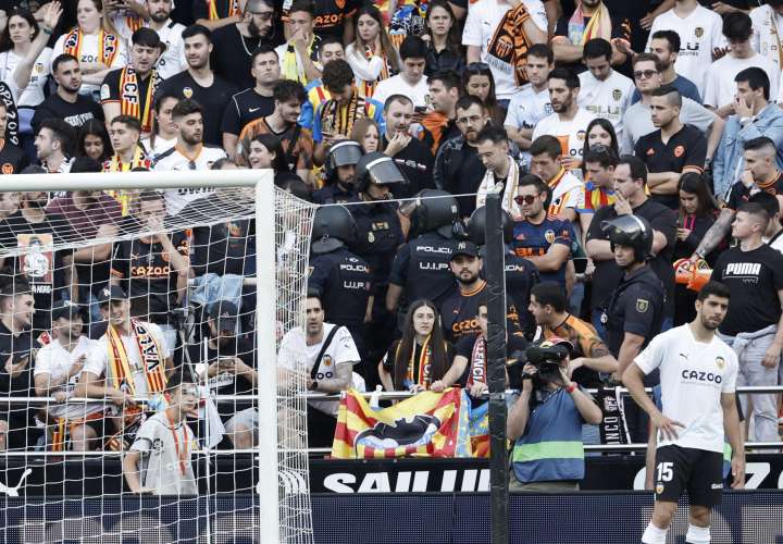 El partido Valencia-Espanyol, declarado de alto riesgo