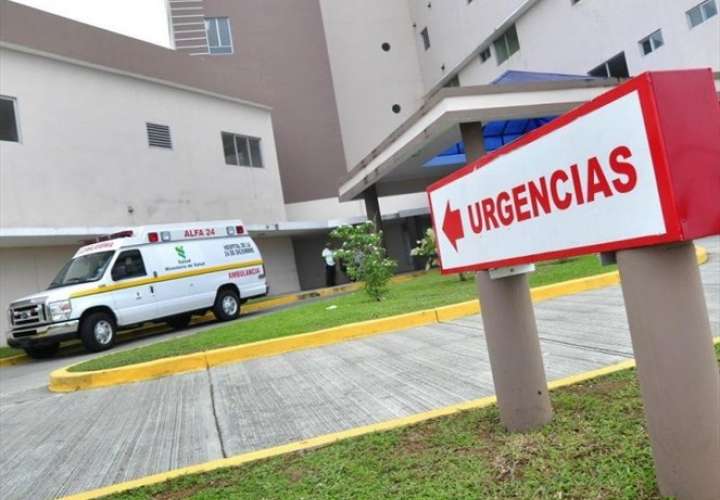 La víctima fue atendida en el Hospital Irma de Lourdes Tzanetatos.