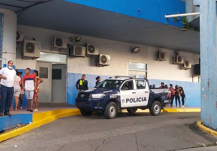 La víctima fue declarada muerta en el cuarto de urgencias del ComplejoHospitalario Dr. Manuel Amador Guerrero