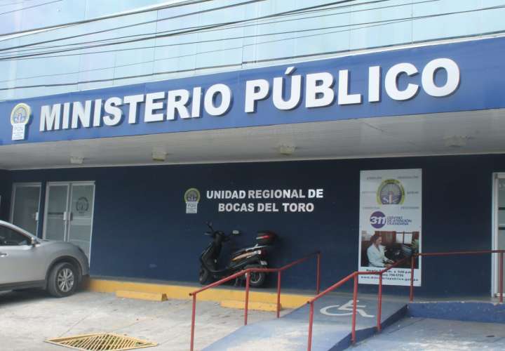 Sede del Ministerio Público en Bocas del Toro.
