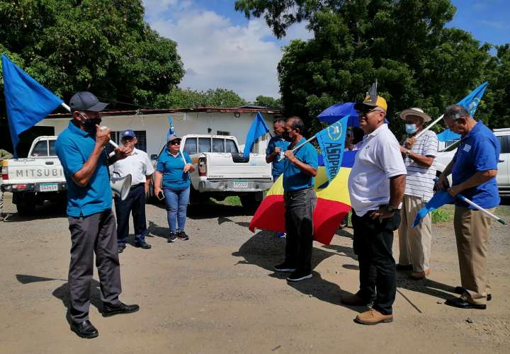 En la región de Azuero, son muchos grupos los que han alzado su voz de protesta en contra del proyecto minero.