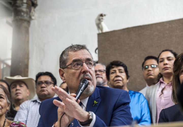 Bernardo Arévalo, candidato a la Presidencia de Guatemala por el partido Movimiento Semilla. EFE