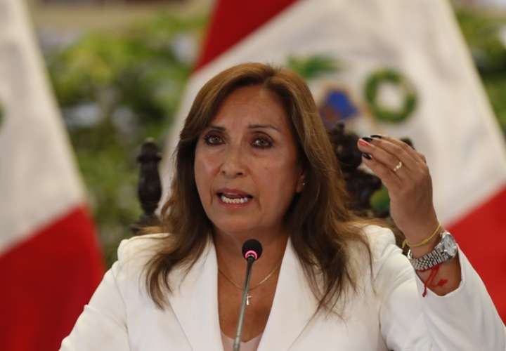 Presidenta del Perú, Dina Boluarte. EFE