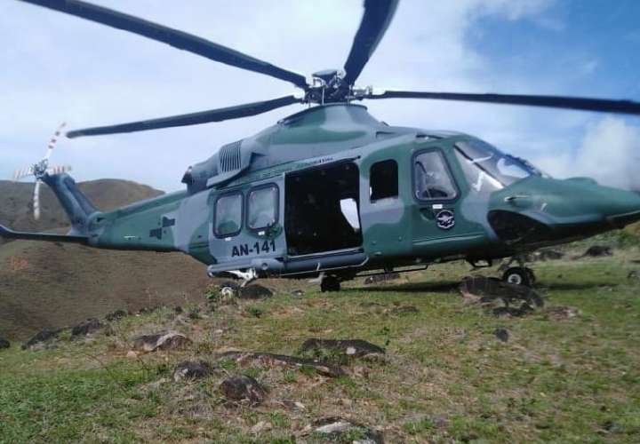 Desaparece helicóptero del Senan con tres tripulantes en Veraguas