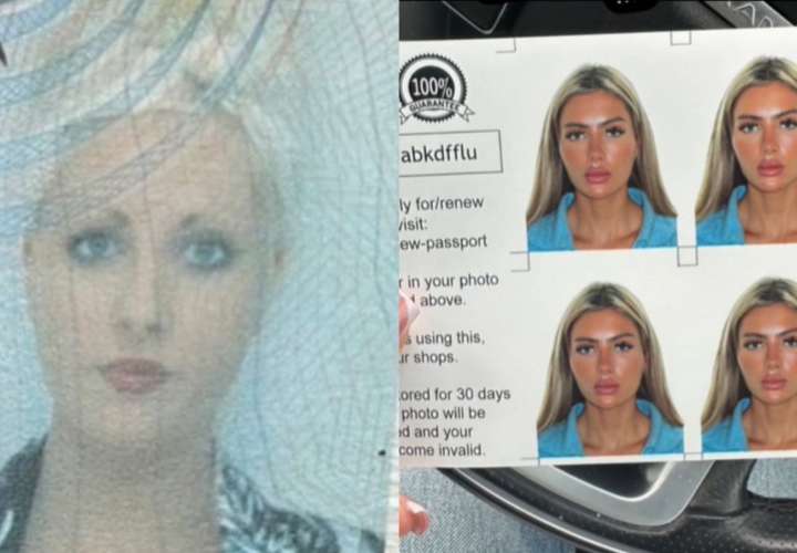 Mujer es detenida tras lucir irreconocible en su foto de pasaporte