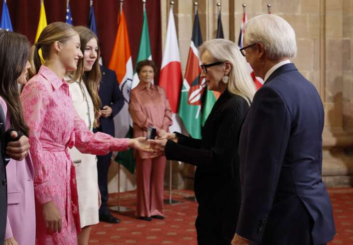 Meryl Streep recibe el Premio Princesa de Asturias en España