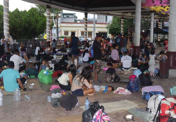 Migrantes que llegaron a Panamá han sido llevados hasta Nicaragua
